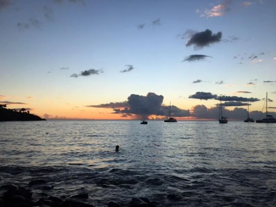 Prázdninový dům Hebergement Bouillante Petite Anse - 100M Plage Guadeloupe